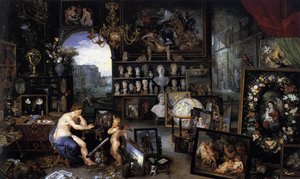 The Sense of Sight by Jan the Elder Brueghel